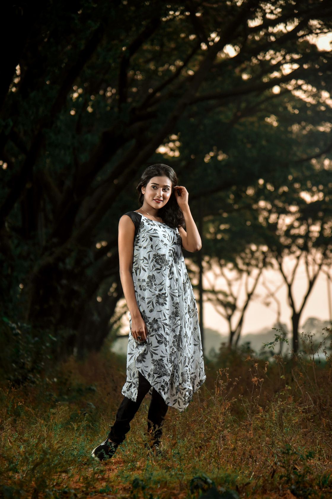 Zara Ikat Print Handloom Kurti