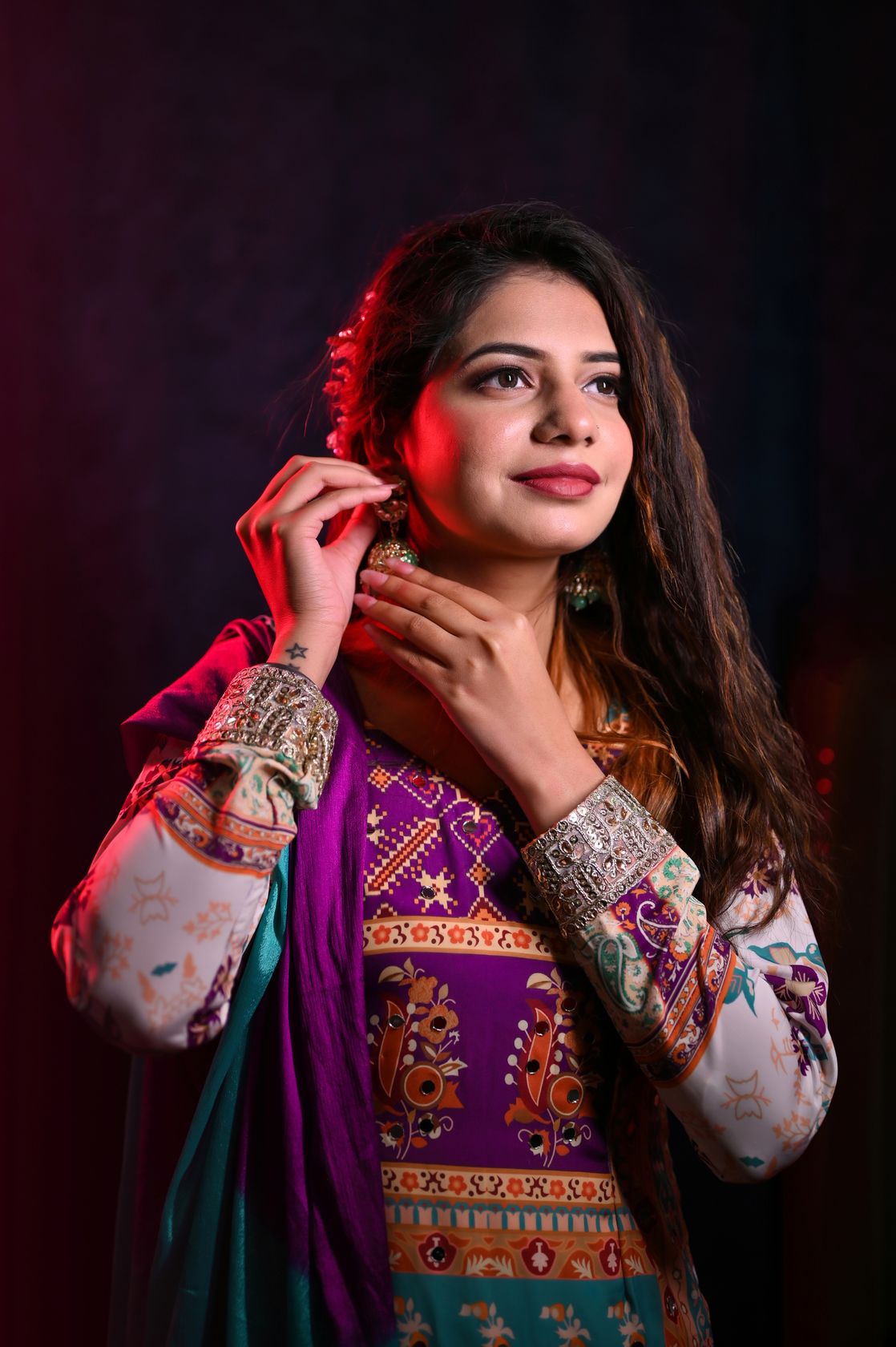 Kiara Kurti with Palazzo Set