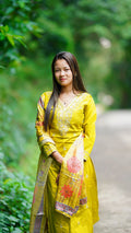 Pooja Plain Cotton Straight Kurti