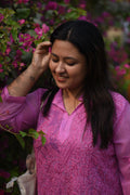 Rani Embroidered Anarkali Kurti